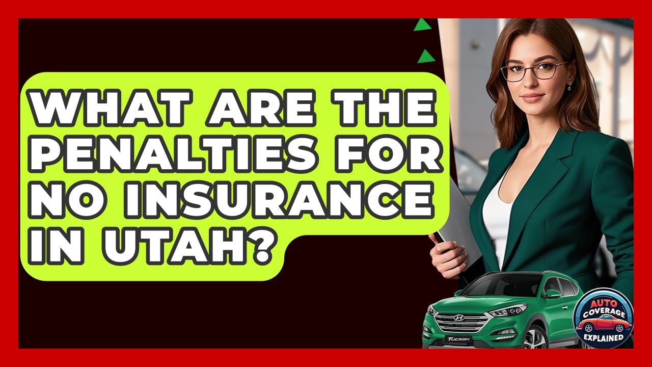What Are The Penalties For No Insurance In Utah? - Auto Coverage Explained