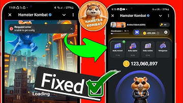 Hamster Kombat Request Error Problem| Hamster Kombat Unable to get account info problem