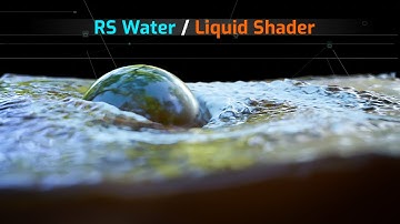 Water / Liquid Shader tool for Redshift