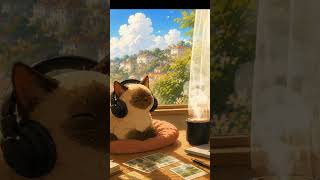 Cozy focus vibes ☕🐾