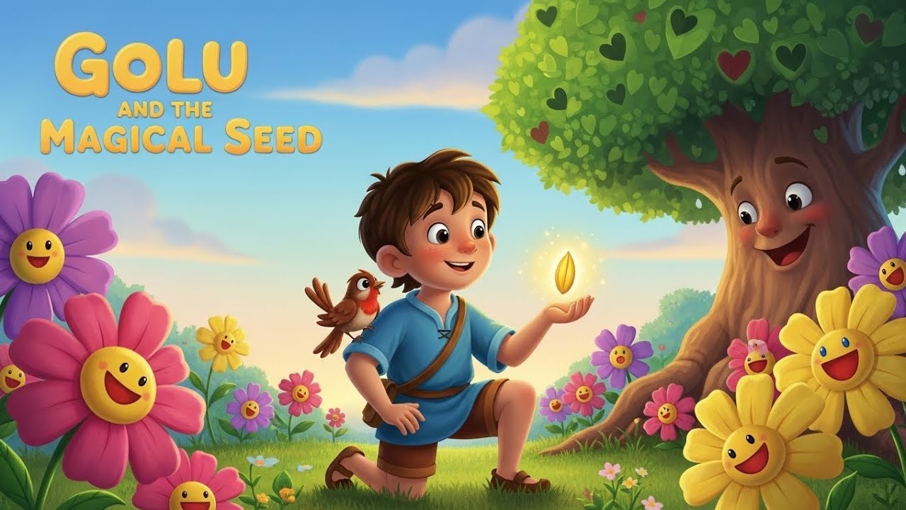 “Golu and the Magical Seed – Short Moral Story for Kids” - YouTube