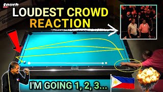 Filipino Efren Reyes Shocks Germany Crazy Audience Response