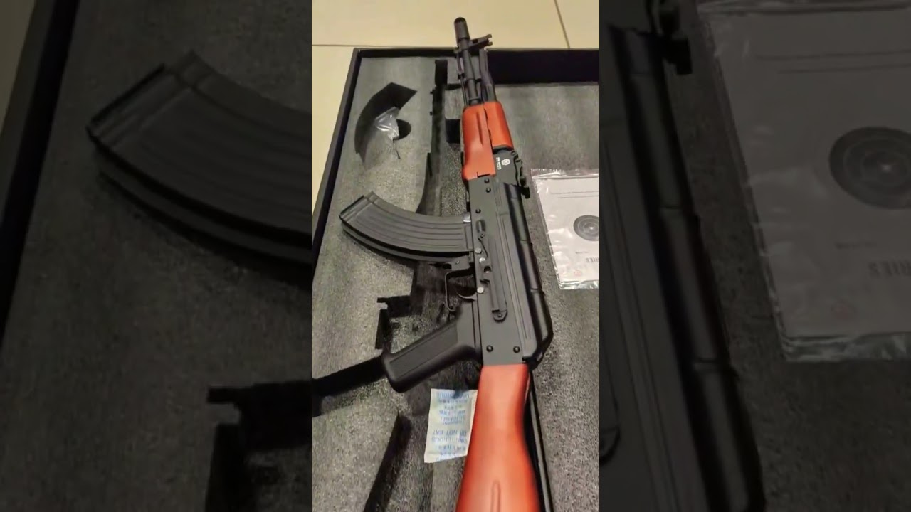 Ak 47 Kalashnikov Full Metal Airgun 