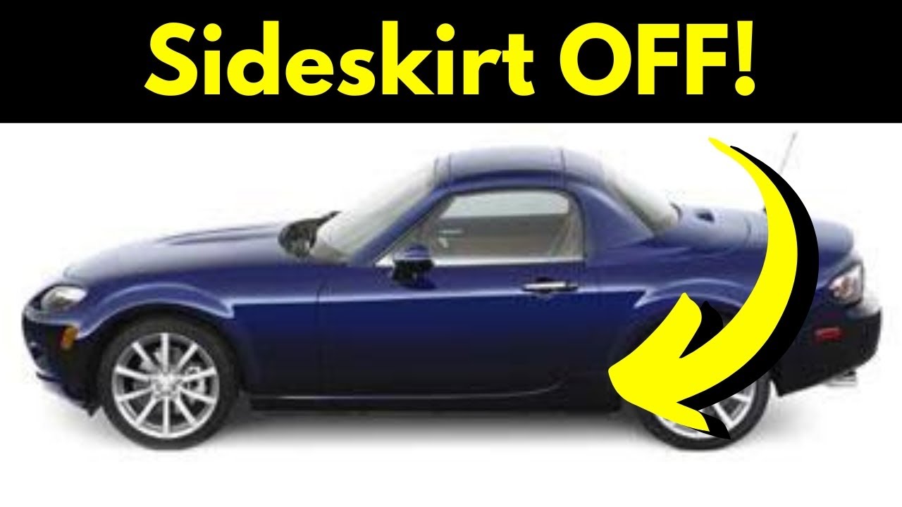 NC MX5 Miata Side Skirt Removal & Installation Step By Step With Just