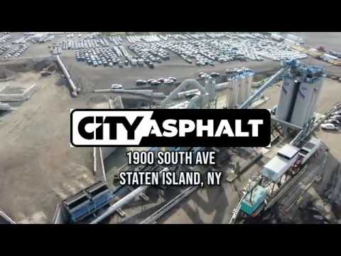 City Asphalt's Brand New Gencor Asphalt Plant in Staten Island, New York