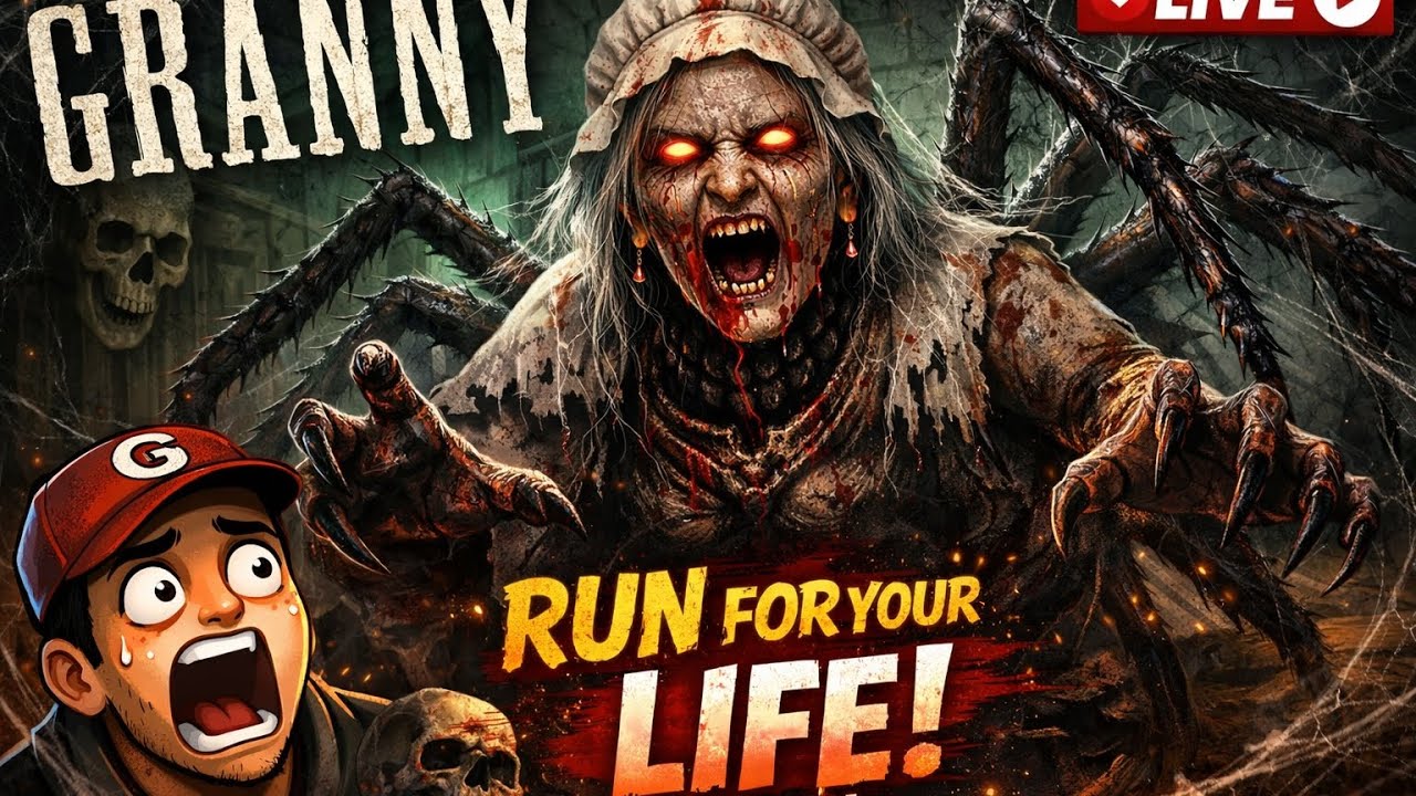 🔴 LIVE Granny Game | Real Horror Reaction 😱
