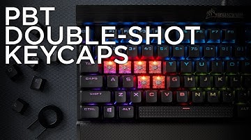CORSAIR PBT Double-shot Keycaps - LEGENDS NEVER FADE