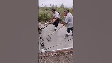 Concrete Mastery: Leveling Like a Pro! #shorts