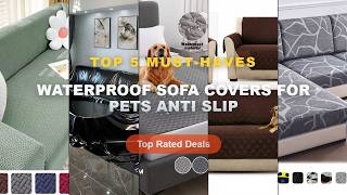 Don t Buy Waterproof Sofa Covers For Pets Anti Slip Before Watching This - Stretch Couch Cushion Sl