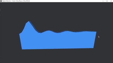 shallow water 1d sim