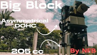 LEGO Big Block Vacuum engine