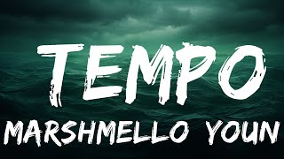 Marshmello, Young Miko - Tempo (Letra/Lyrics)  | 25 Min