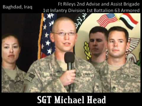 WATCH SSGT Jeff Pool, 2LT Casey Nugent, 1LT Jennif...