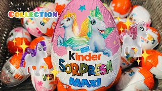 Compilation Kinder Surprise Maxi Asmr Unboxing