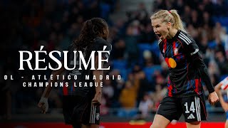 Résumé - OL Lyonnes 🆚 Atlético Madrid (4-0)