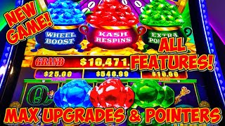 NEW Slot Karma Kat | Kismet Kat by Aristocrat Gaming |Super Session! All Features, Max Picks & Wins!