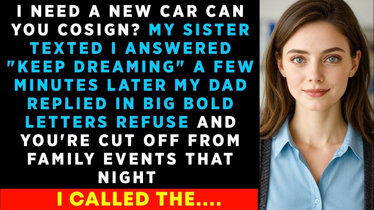 I Need A New Car Can You Cosign My BROTHER Texted I Answered Keep ...