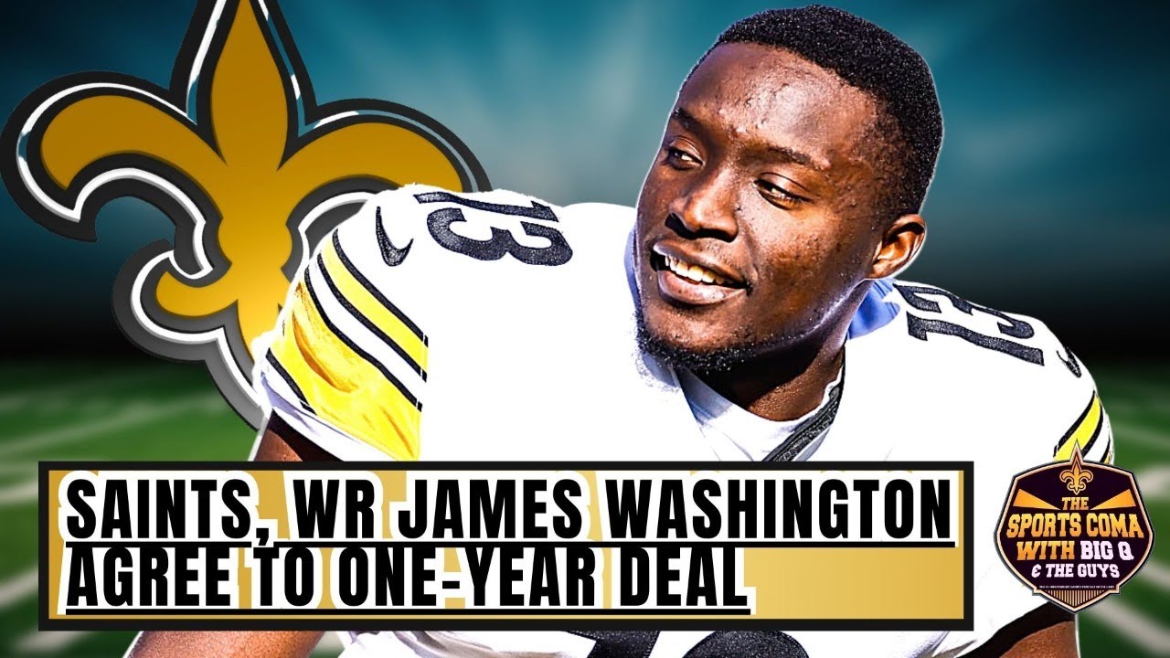 Saints, WR James Washington agree to one-year deal