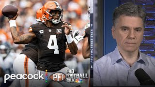 Browns' Deshaun Watson 'looks like himself ' but must stay healthy | Pro Football Talk | NFL on NBC