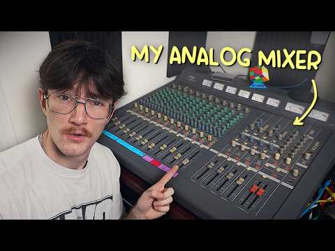 How I Use an Analog Mixing Console in My Home Studio