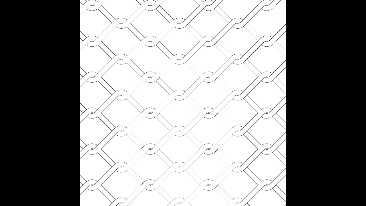 How To Draw Wire Ram Pattern - In Draw - YouTube