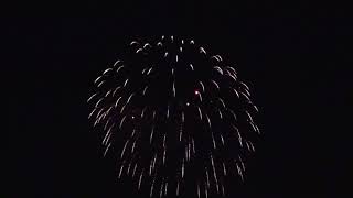 2023 Huntingdon Fireworks from Flagpole Hill