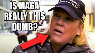 MAGA Moron STUMPED Over Trump's Blatant Bigotry