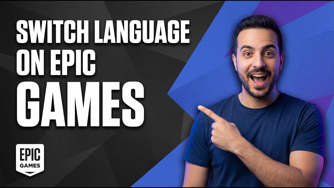 Epic Language How To Switch Language On Epic Games (Easy Guide) - YouTube