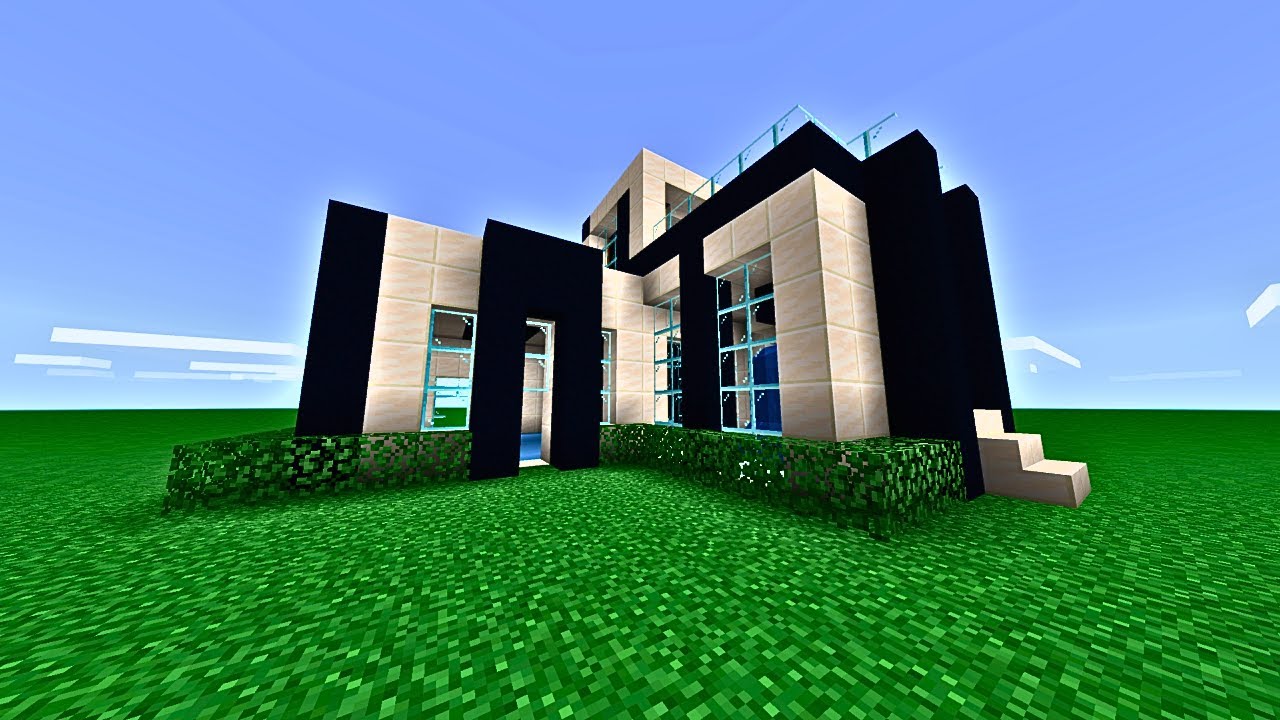 Minecraft Let's Build: Building a Modern House for the FIRST Time