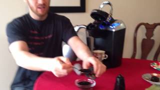 Use your Keurig to steep Loose Tea 