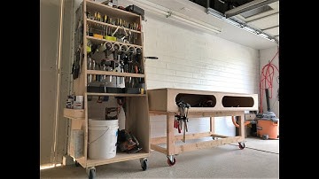 My Ron Paulk Compact Workbench almost done