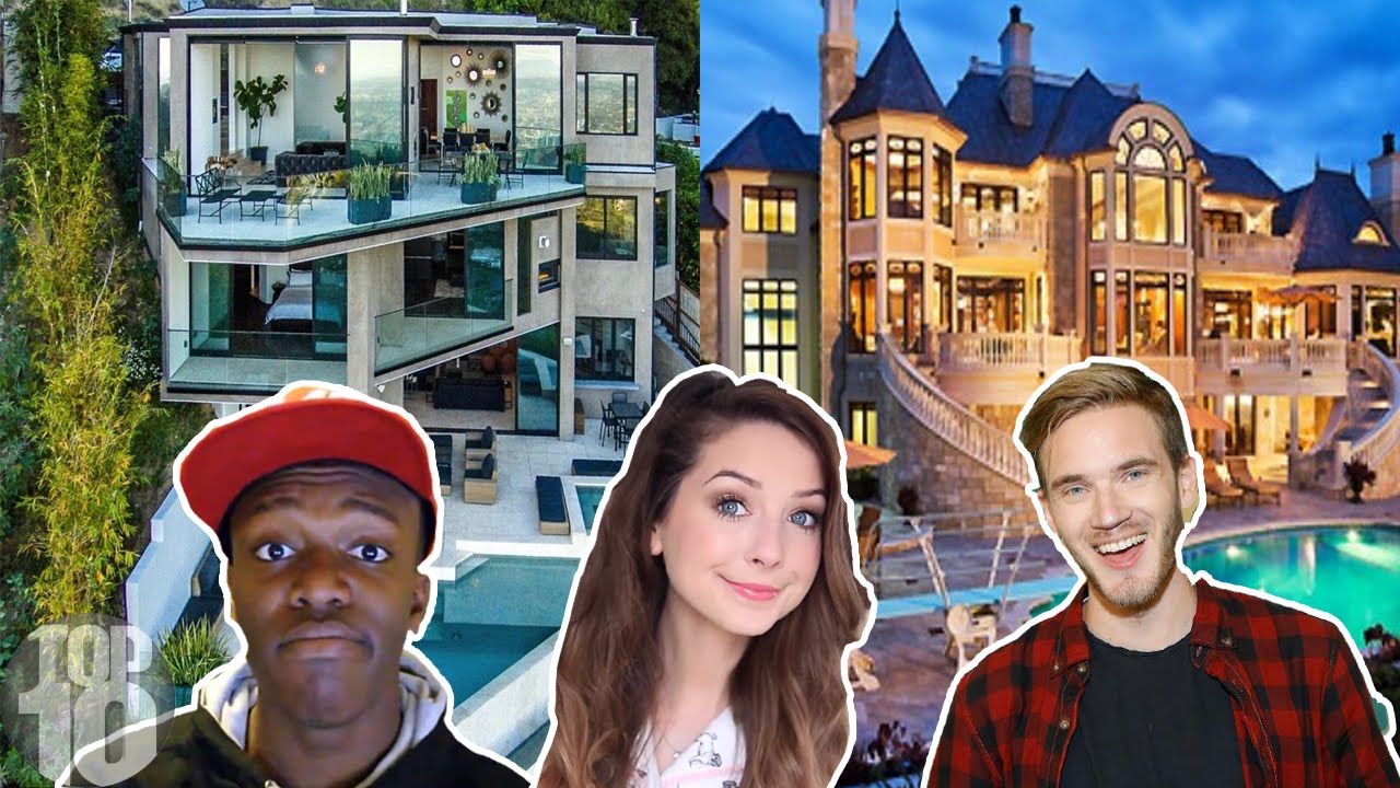 10 Most Expensive YouTuber Homes YouTube