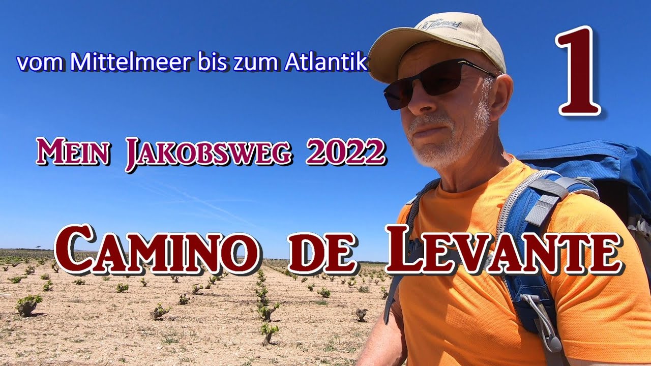 Camino de Levante, Jakobsweg Valencia-Zamora-Santiago 2022, Way of St. James, Teil 1, UHD