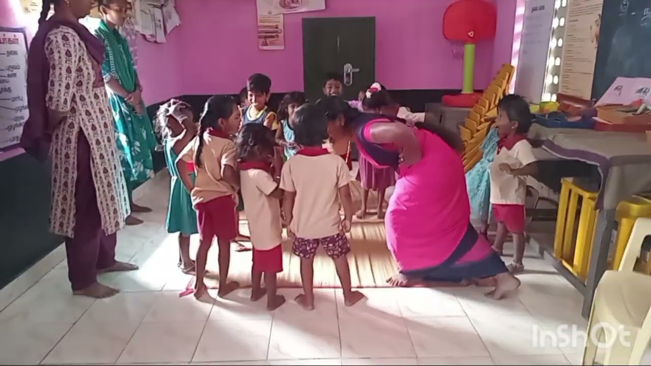 (Cdpo) Madam Visited our Center. 🤩Annai Indra Nagar. Egattur Kadambathur Block.🥰