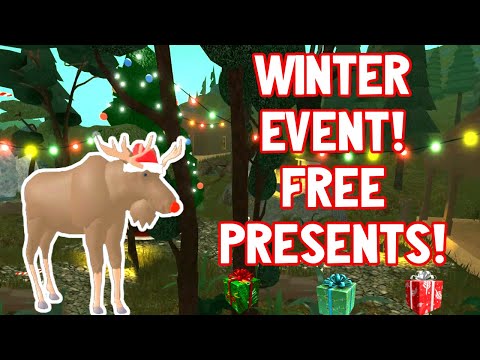 WINTER EVENT! Get Presents With FREE WILDCOINS! Roblox UNTAMED PLANET Christmas