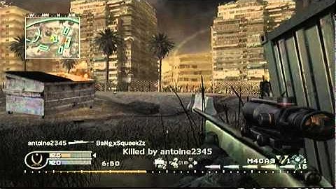 Cod4 1v1 | Quickscoping