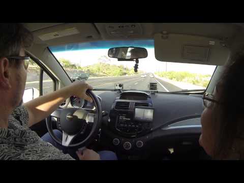 Rob Trudell drives from Casino Del Sol to Interstate 19 Nogales Freeway, 10 August 2014, GOPR9953