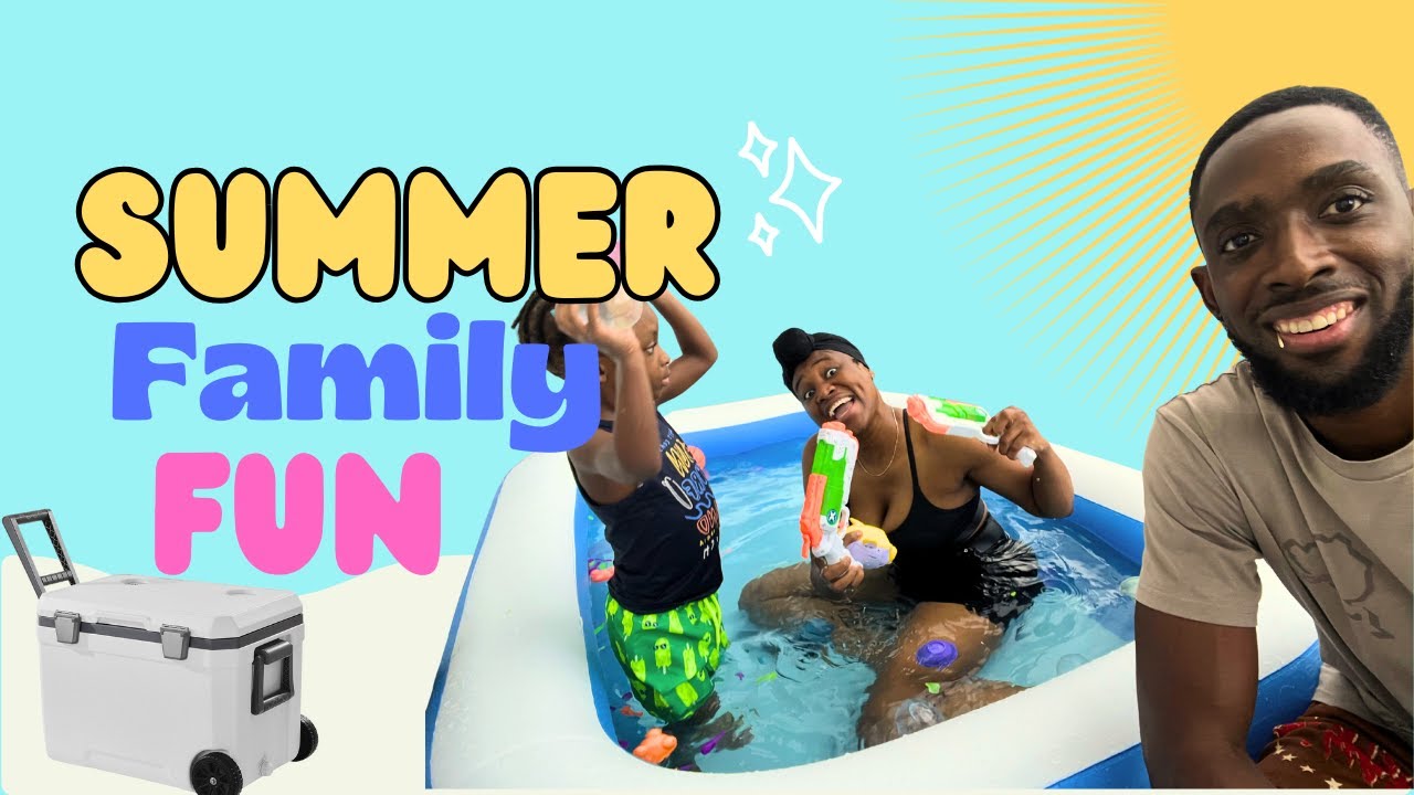 We Made BBQ Ribs And Had A Backyard Pool Party! Ft.