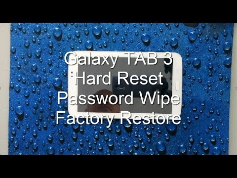 Video: Kā nomainīt Samsung Galaxy Tab 3 paroli?