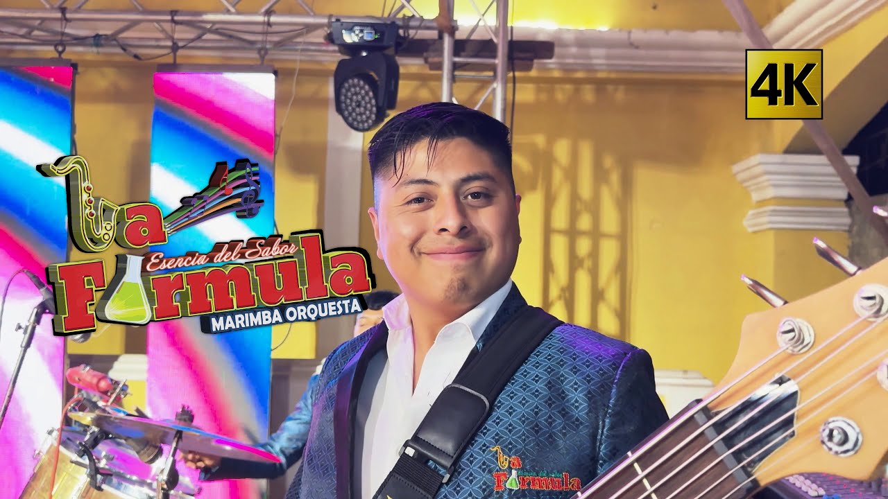 La Formula Marimba Orquesta Llorar Quedito 4K YouTube