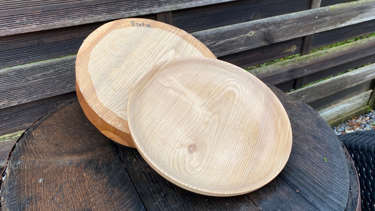 Drechseln - Teller aus Esche