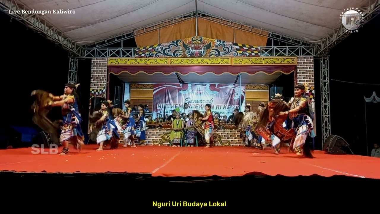 Tarian Idakep putri ala KRIDA BUDAYA Krinjing emang jossssss Pentas di Bendungan Kaliwiro