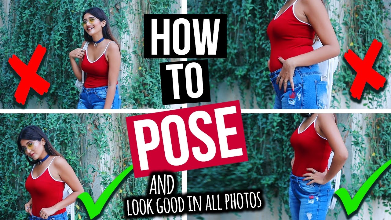 How To Pose Look Good In Every Picture Instagram Hacks