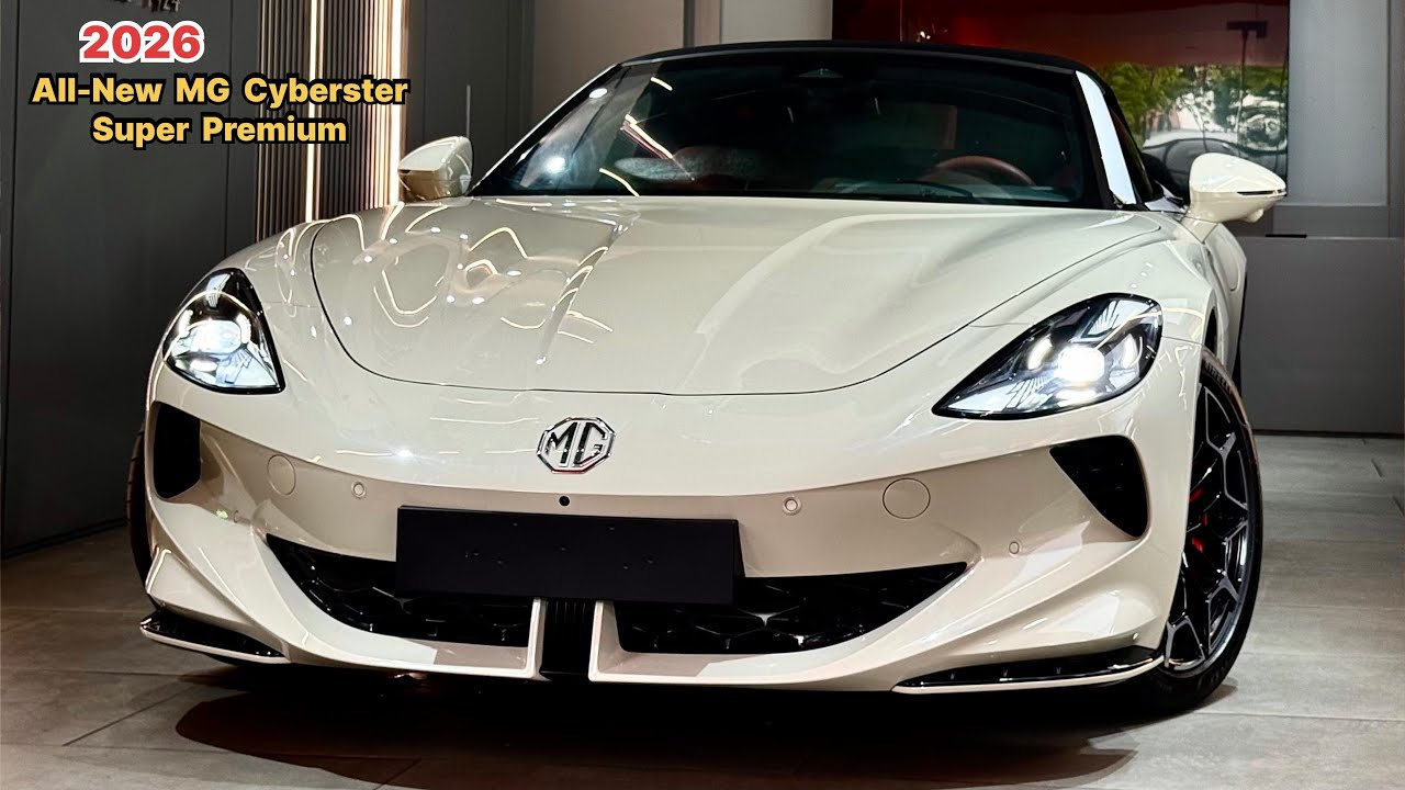ファイブセンス　ジョイグラマーMG 激レア New Arrival! 2026 All-New MG Cyberster EVs Super Premium: New