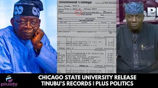 Chicago State University Release Tinubu’s Records