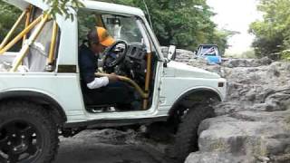 山梨　ジムニー　スリーディーオートワークス　走行会