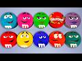 Satisfying Video | Radiant Skittles and Sweet M&M'S Candy Fresh Unpacking From Brilliant Tins ASMR