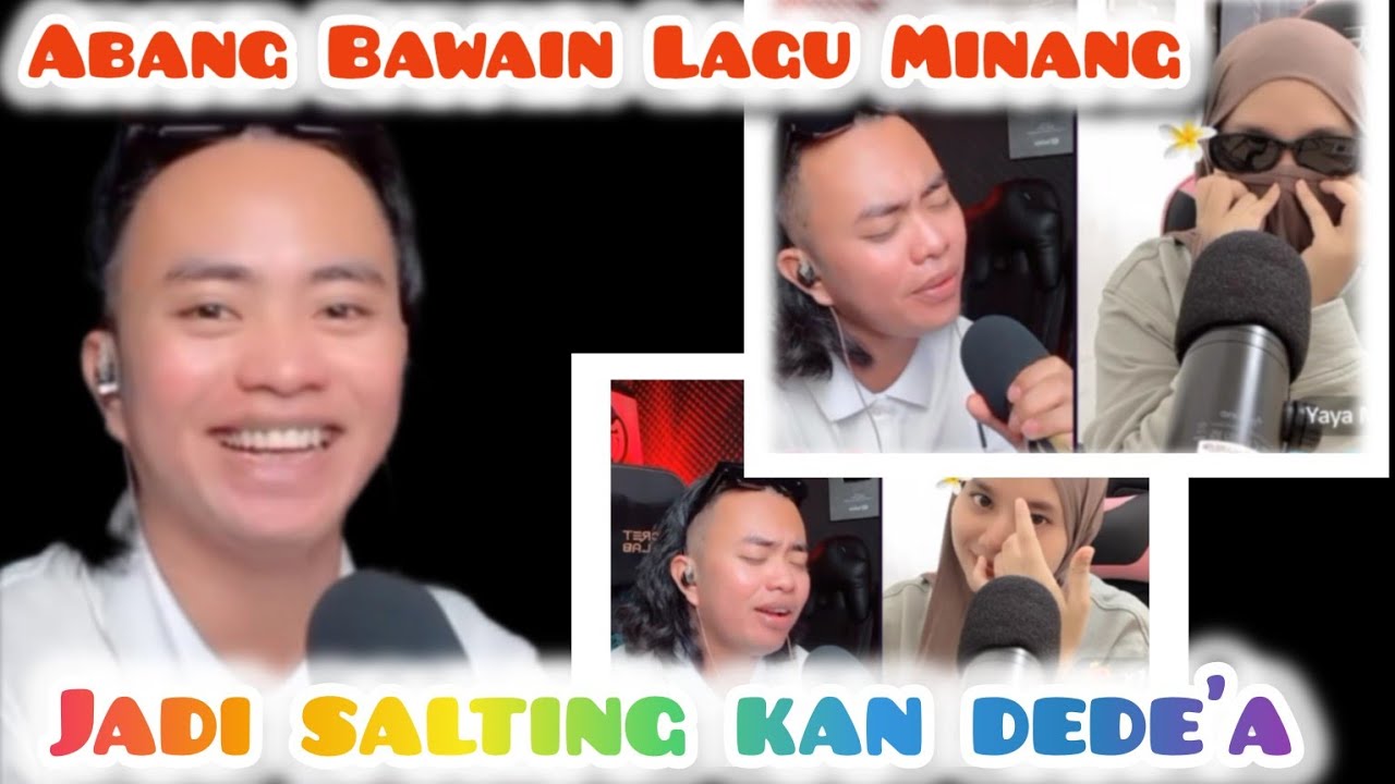 de Yaya Kaget, Abang'a Bisa nyanyi Cinan Bana. kan Jadi Senyum2 dede'a