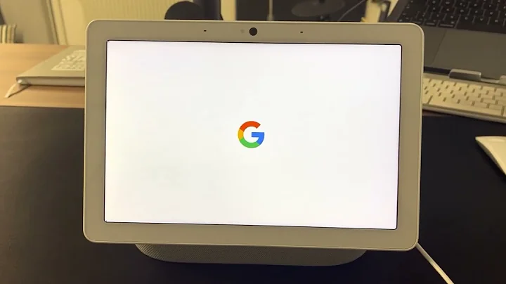 Google Nest Hub Max is stuck in the G logo screen