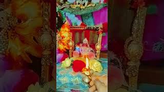 jay ganesh jay ganesh deva mata jaki parvai pita maha deva 🌺❤#aarti #bappamorya #bappa #ytshorts